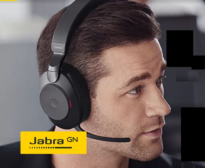 Jabra Headsets Front Man Logo