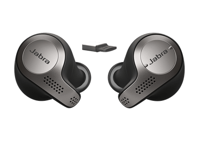 Jabra Evolve 65t In-Ear Headset titanum-black